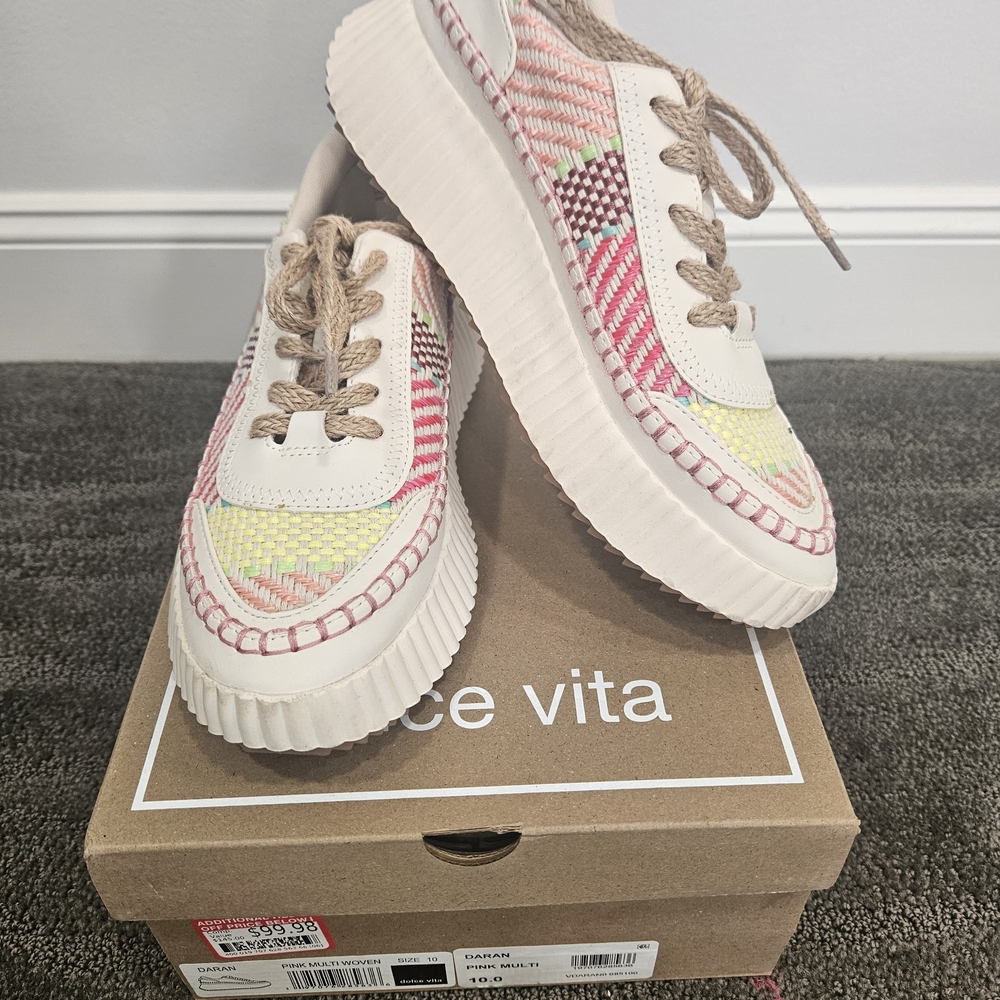 Dolce Vita Colorful Platform Sneakers